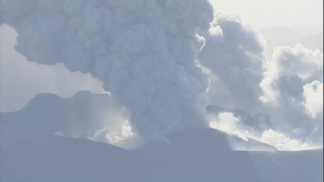 Eruption au Japon