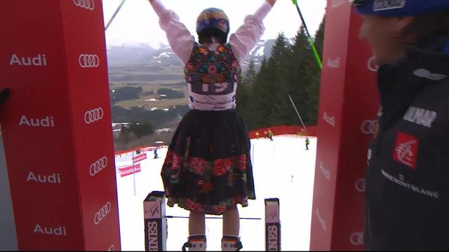Ofterschwang (GER), slalom dames, 1re manche: la dernière pour Veronika Velez Zuzulova (SVK)