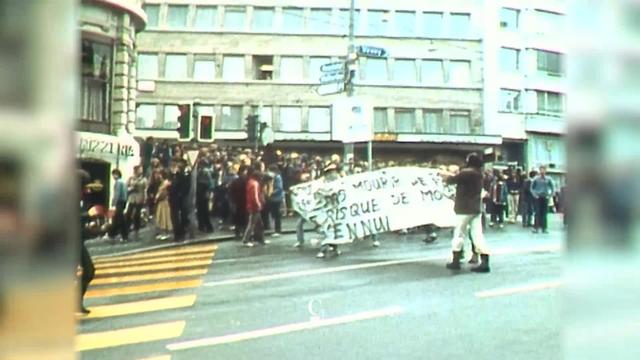 Mai 68: le mouvement avait pris une certaine ampleur à Lausanne