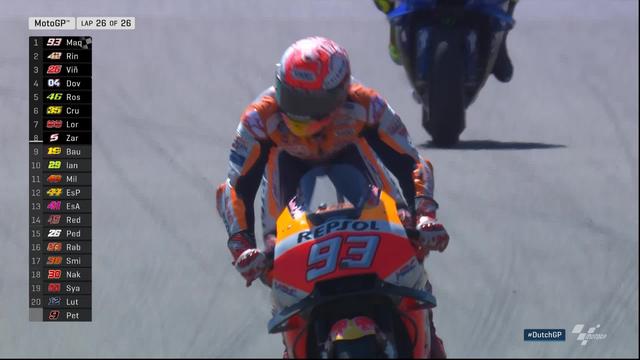 Victoire de Márquez au Pays-Bas