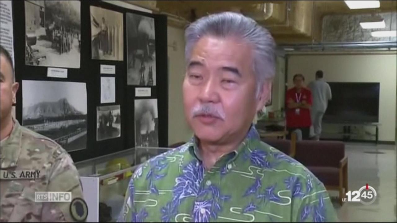 Confusion à Hawaï après un fausse alerte au missile