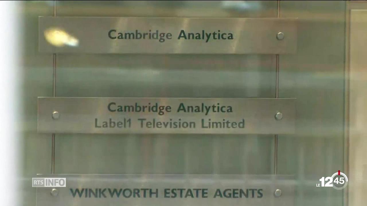 Cambridge Analytica met la clé sous la porte