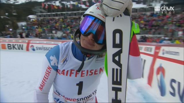 Dames, Combiné alpin, Lenzerheide (SUI), 2e manche : Denise Feierabend (SUI) termine 5e provisoire