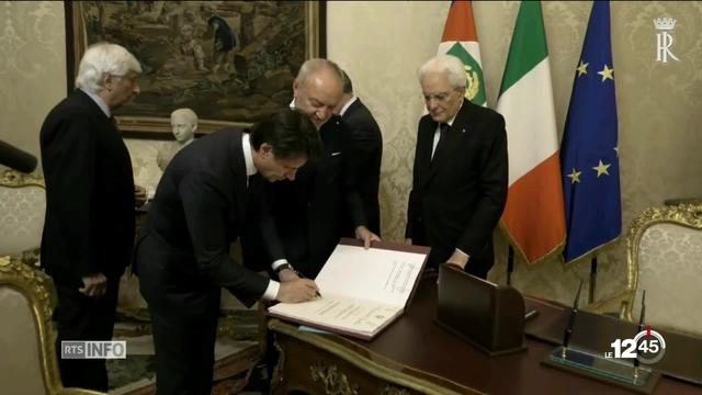 Le nouveau gouvernement italien prête serment après trois mois de tractations et rebondissements