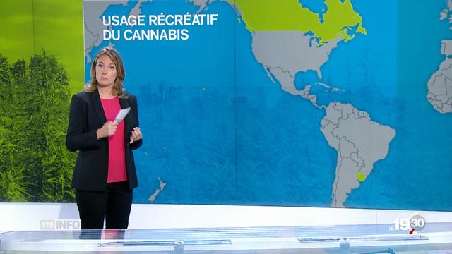 Cannabis: "La Suisse est encore très loin du cas canadien." Analyse de Marie-Emilie Catier