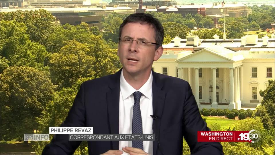 Philippe Revaz "Donald Trump est prêt à briser les tabous. Il suit sa ligne sans concession et il est renforcé à l'interne."