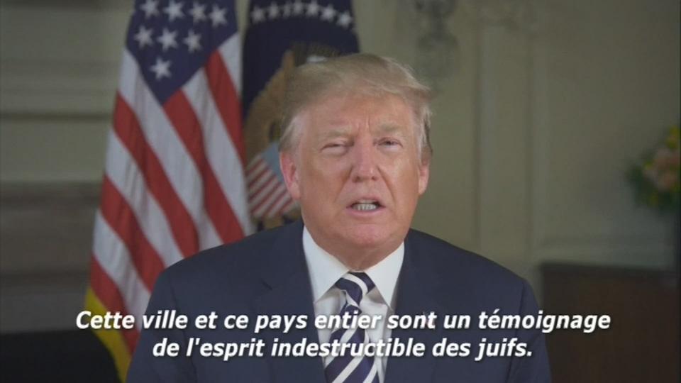 Donald Trump "tend la main à Israël et à ses voisins"