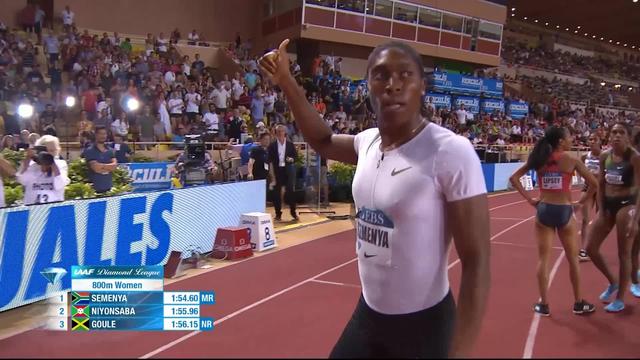 800m dames: Caster Semenya (RSA) facile, Selina Büchel (SUI) au dernier rang
