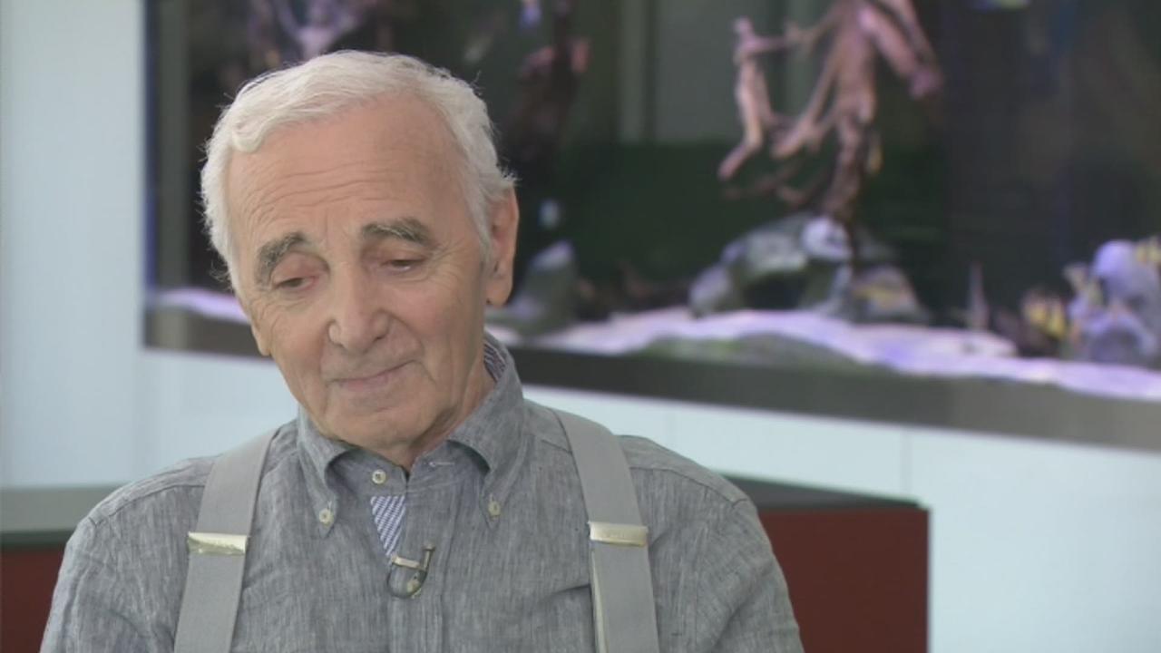 Charles Aznavour: "On disait de moi: 'Il ne chantera jamais'..."