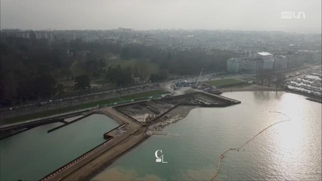 La nouvelle plage des Eaux-vives sera la plus grande de Genève