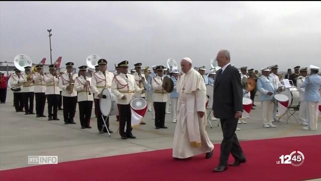 Le pape François est en visite au Pérou