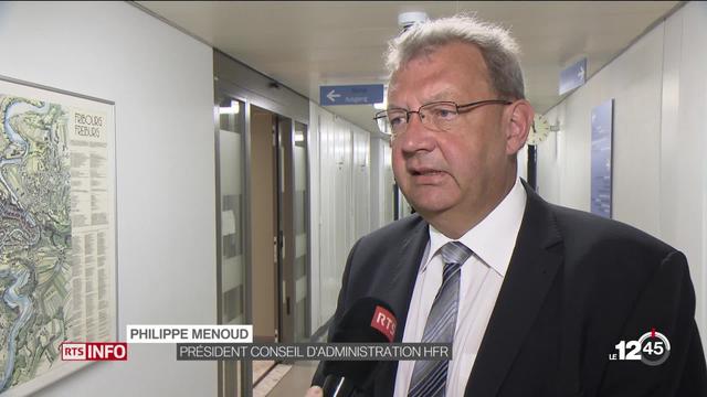 Déficit de l'Hôpital fribourgeois: réaction de Philippe Menoud, président Conseil d'administration HFR
