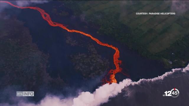 Hawaï: la lave du volcan Kilauea s'approche dangereusement d'une centrale