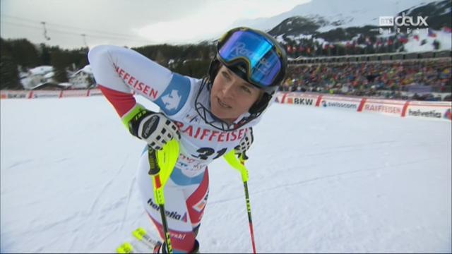 Dames, Combiné alpin, Lenzerheide (SUI), 2e manche : Lara Gut (SUI) finit à la 11e place provisoire