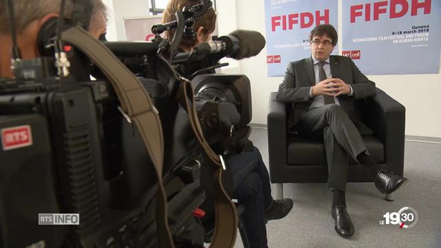Carles Puigdemont, il débat au FIFDH