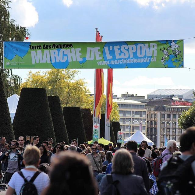 La 27e édition de la Marche de l'espoir organisée par Terre des Hommes Suisse aura lieu le 14 octobre 2018 [terredeshommessuisse.ch - Aurore Digonzelli]