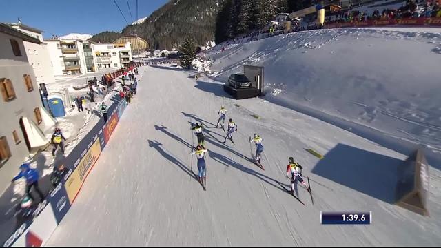 Davos (SUI), 1-2 du sprint dames: Nadine Faehndrich (SUI) termine 4e et ne se qualifie pas pour la finale