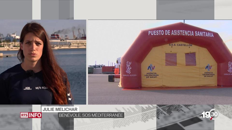 Aquarius: interview de Julie Melichar, bénévole SOS Méditerranée