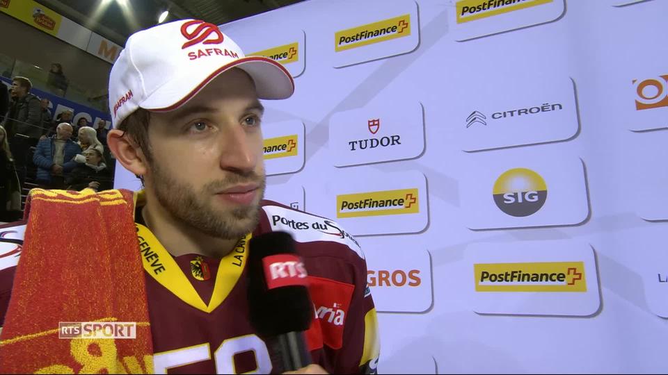 Acte IV, Genève - Berne (4-1): les réactions de Romain Loeffel et Arnaud Jacquemet après la victoire du GSHC