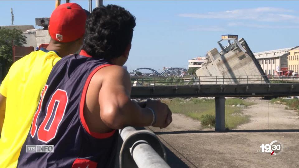 Viaduc effondré à Gênes: Tristesse et colère dans le quartier populaire de Cerosa. Les habitants ont du mal à réaliser.