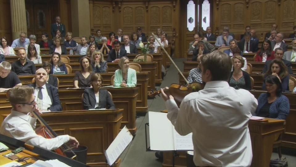 Un hommage en musique à l'ancien conseiller national Alexander Tschäppät