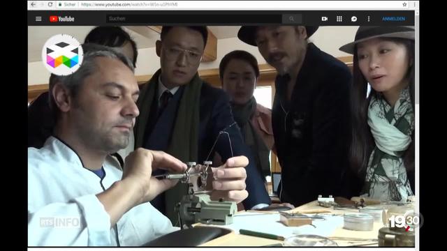 A Genève, les touristes chinois se voient proposer des "shopping tours" pour acheter des montres de luxe.