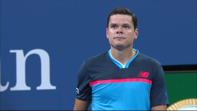 3e tour messieurs, M.Raonic CAN) - S.Wawrinka (SUI) (7-6, 6-4, 6-3): Milos Raonic s'impose