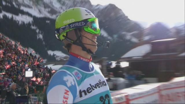 Adelboden (SUI), slalom masculin, 1re manche: Ramon Zenhaeusern (SUI)
