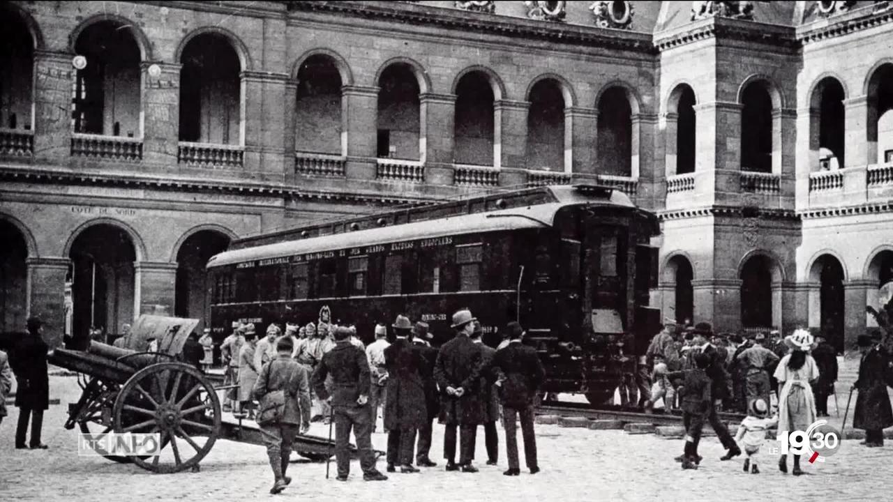 Il y a 100 ans, l'armistice de la Première guerre mondiale était signée dans un wagon à Rethondes en France. Un wagon devenu symbole de paix.