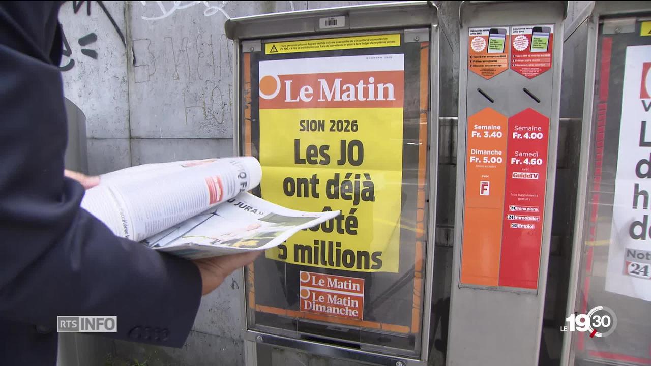 Presse romande: le quotidien le Matin disparaîtra fin juillet sous sa forme papier