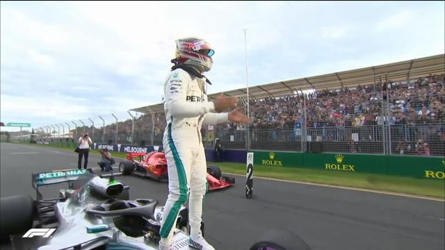 Formule 1: Lewis Hamilton en pole pour le 1er GP de la saison