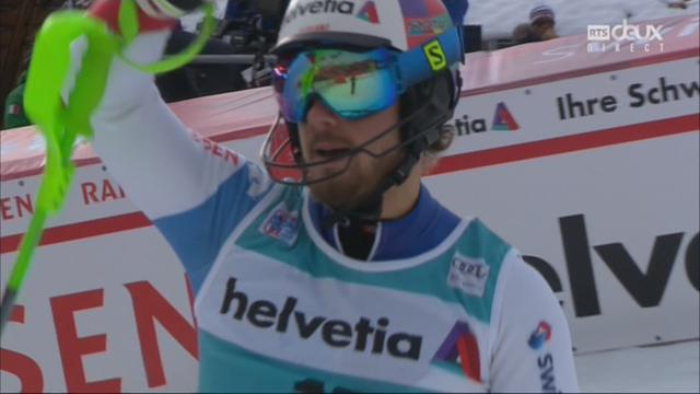 Adelboden (SUI), slalom masculin, 1re manche: Luca Aerni (SUI)