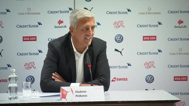 Football: Conférence de presse de Vladimir Petkovic et programme de l'Équipe de Suisse