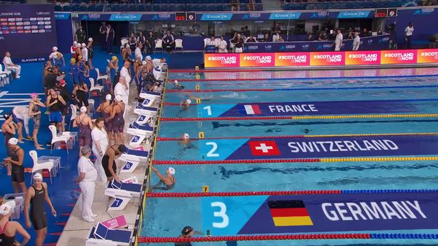 Natation, 4x100 relais dames: les Suissesses passent en finale