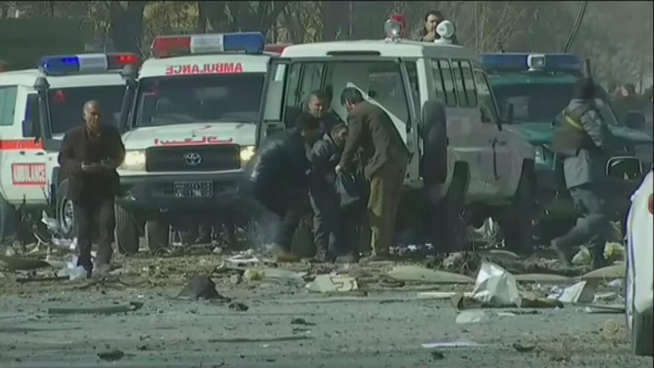 Attentat à l'ambulance piégée a Kaboul