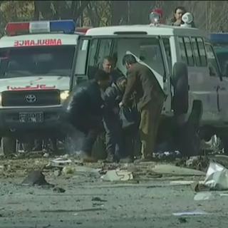 Attentat à l'ambulance piégée a Kaboul