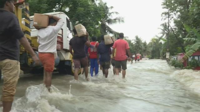 Les inondations au Kerala