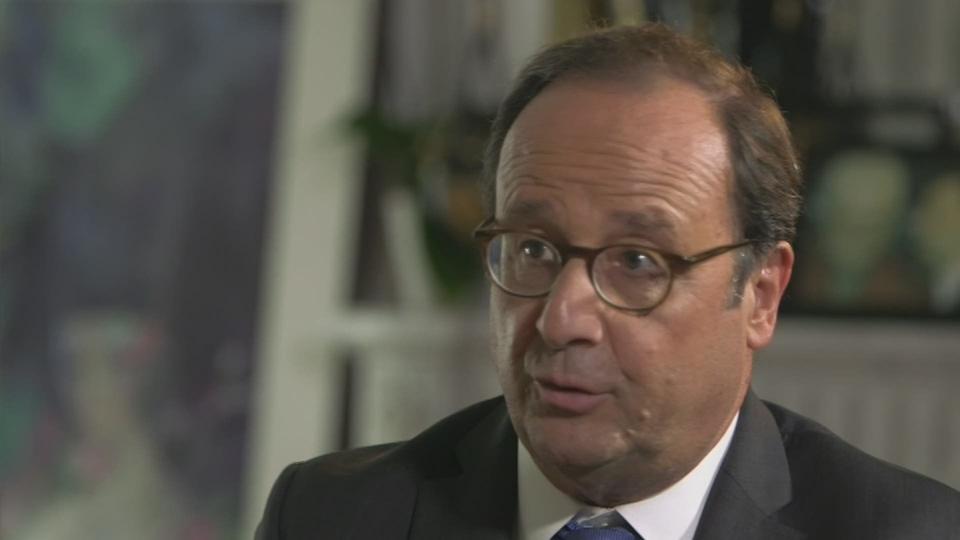 Francois Hollande évoque les attaques