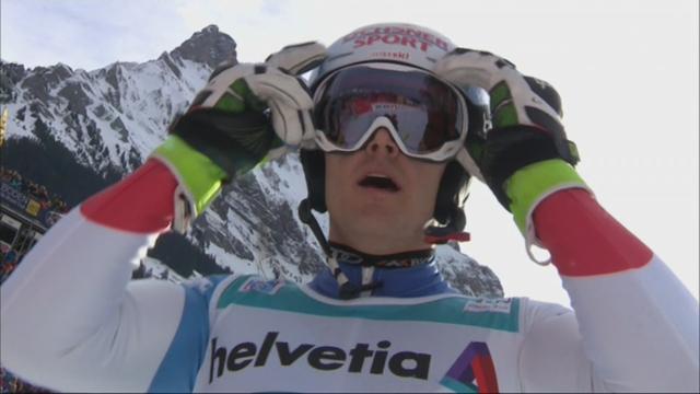 Adelboden (SUI), slalom masculin, 1re manche: Loic Meillard (SUI)