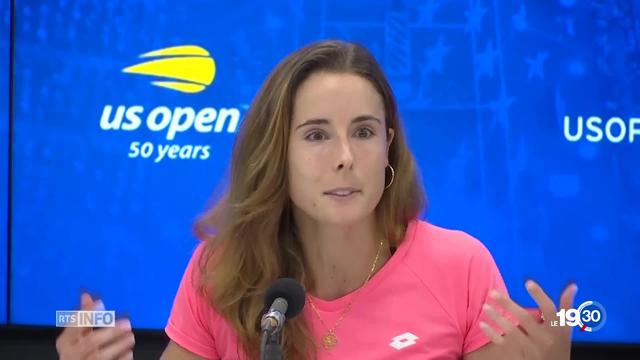 US OPEN: Alizée Cornet a reçu un avertissement pour avoir enlevé brièvement son t-shirt. Certains dénoncent une forme de sexisme