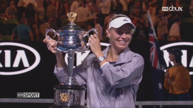 Open d’Australie: Caroline Wozniacki remporte le tournoi