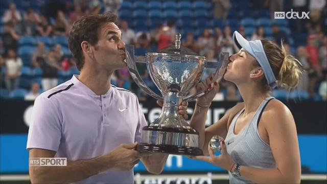 Tennis: Bencic et Federer remporte la Hopman Cup