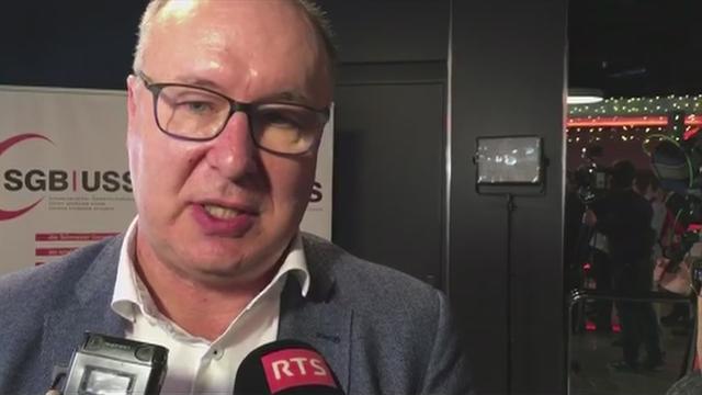 La réaction de Pierre-Yves Maillard à son élection à la présidence de l'USS