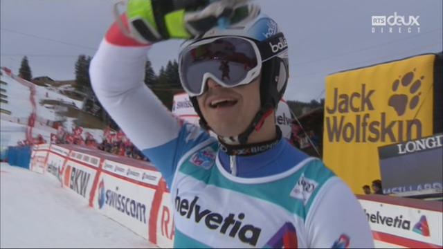 Adelboden (SUI), slalom masculin, 2e manche: Loic Meillard (SUI)