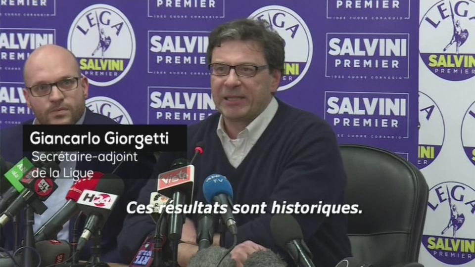 Un moment "historique" pour la Ligue en Italie