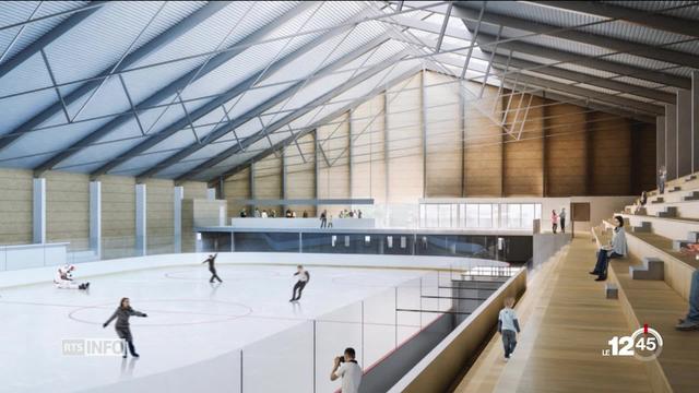 Saint-Imier (BE): la vieille patinoire s'apprête à faire peau neuve