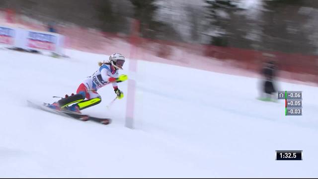 Courchevel (FRA), slalom dames, 2e manche: Aline Danioth (SUI)