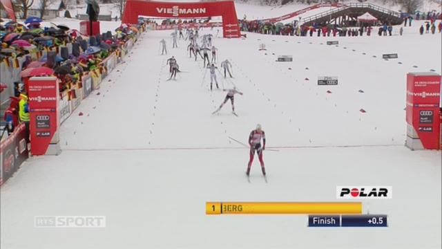 10km dames Mass Start libre: Victoire pour Oestberg (NOR), Nathalie von Siebenthal (SUI) au pied du podium