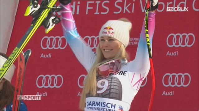 Ski alpin: succès pour Lindsey Vonn, Lara Gut 6ème