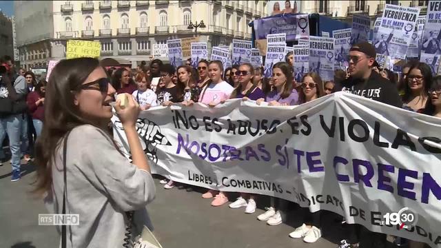 Espagne: la révolte des jeunes femmes après l'affaire de "la meute"